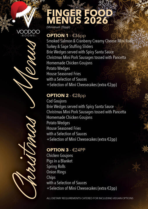 Xmas Menus